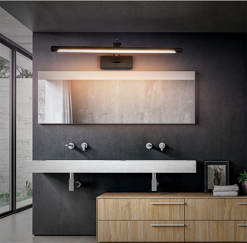 Modern Matte Black LED Picture Light