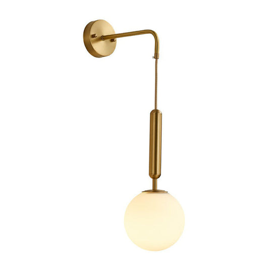 Nordic Minimalist Globe Wall Lamp