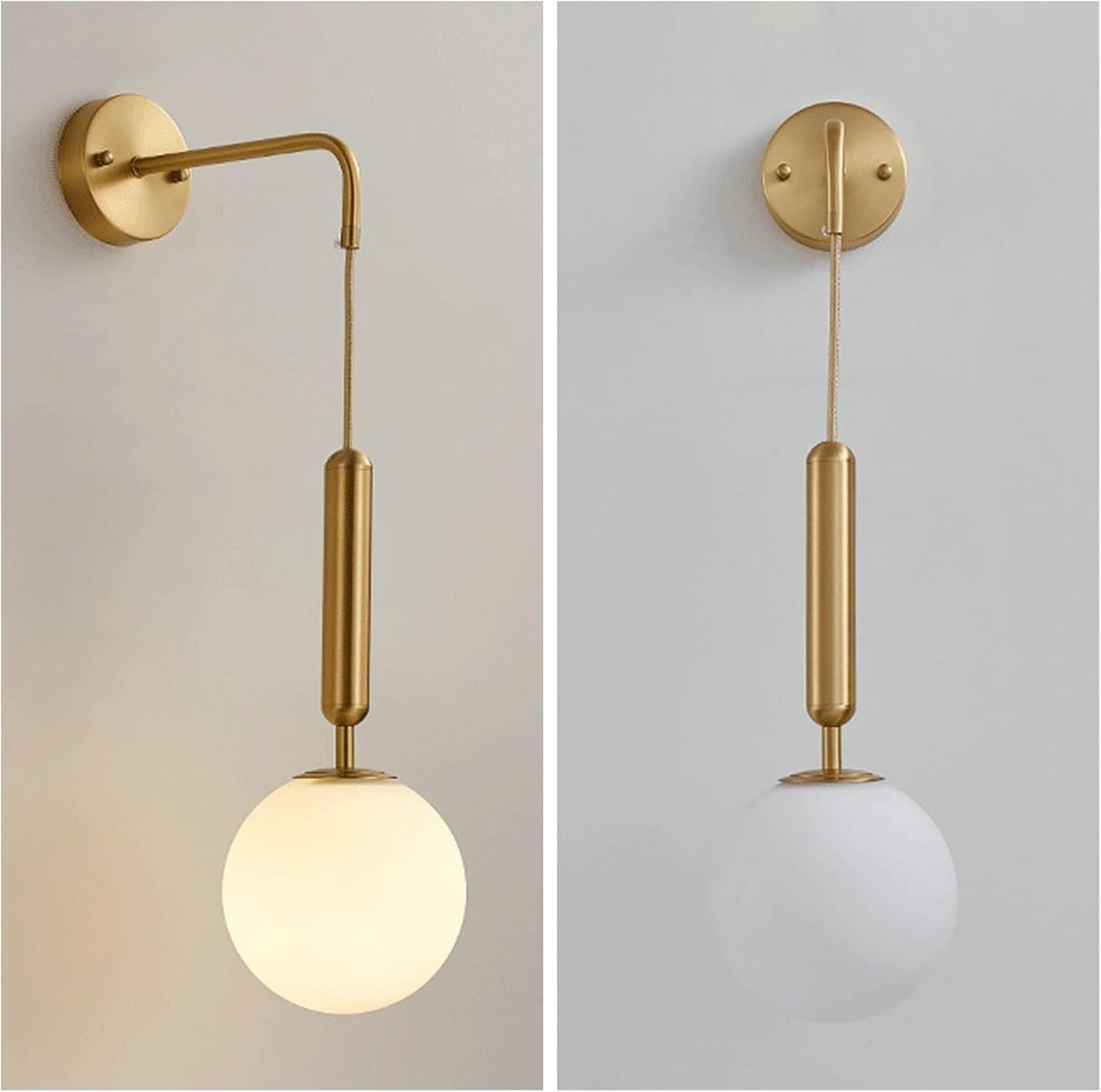 Nordic Minimalist Globe Wall Lamp
