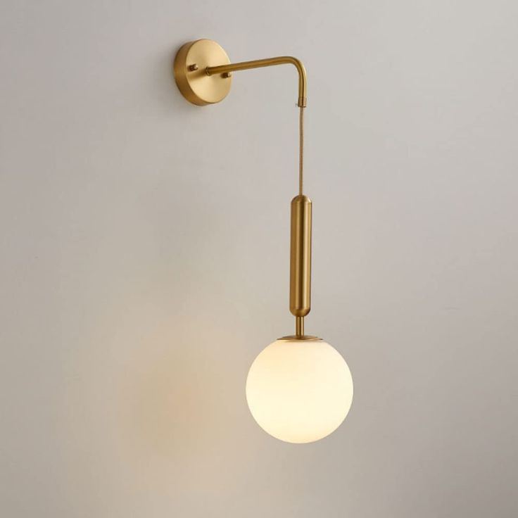 Nordic Minimalist Globe Wall Lamp