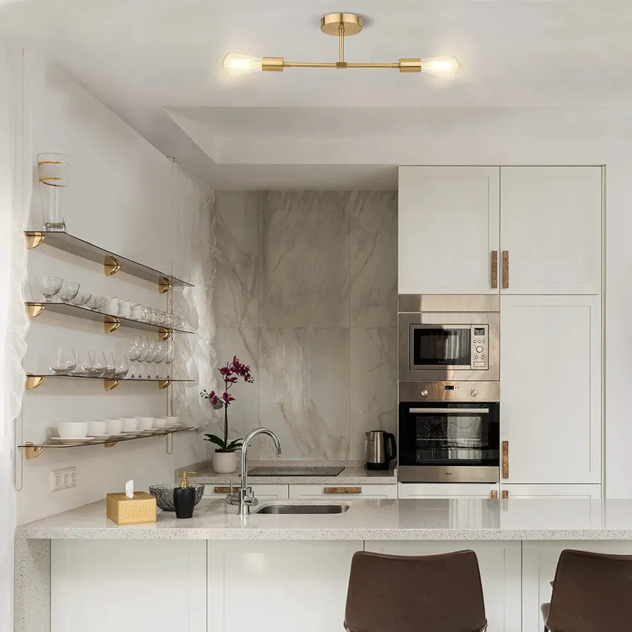 Modern Twin Wall Light