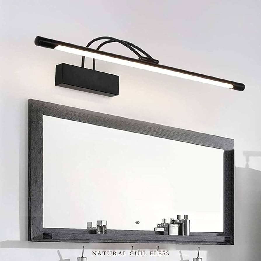 Modern Matte Black LED Picture Light