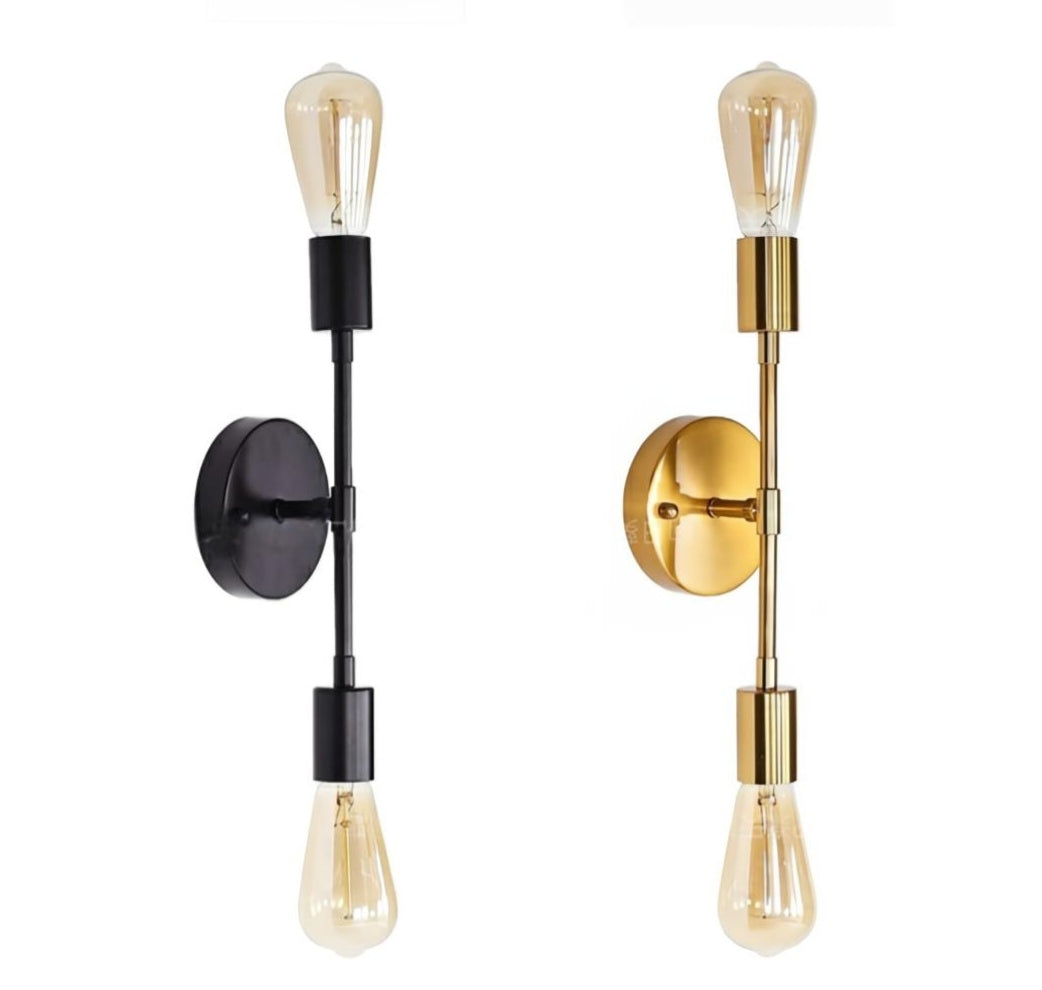 Modern Twin Wall Light