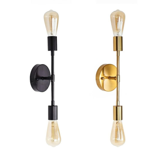 Modern Twin Wall Light