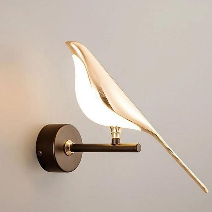 Bird Shaped Decorative Wall Lamp