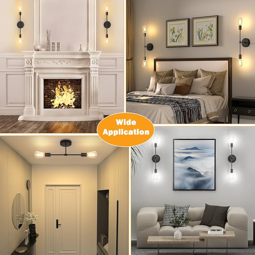 Modern Twin Wall Light