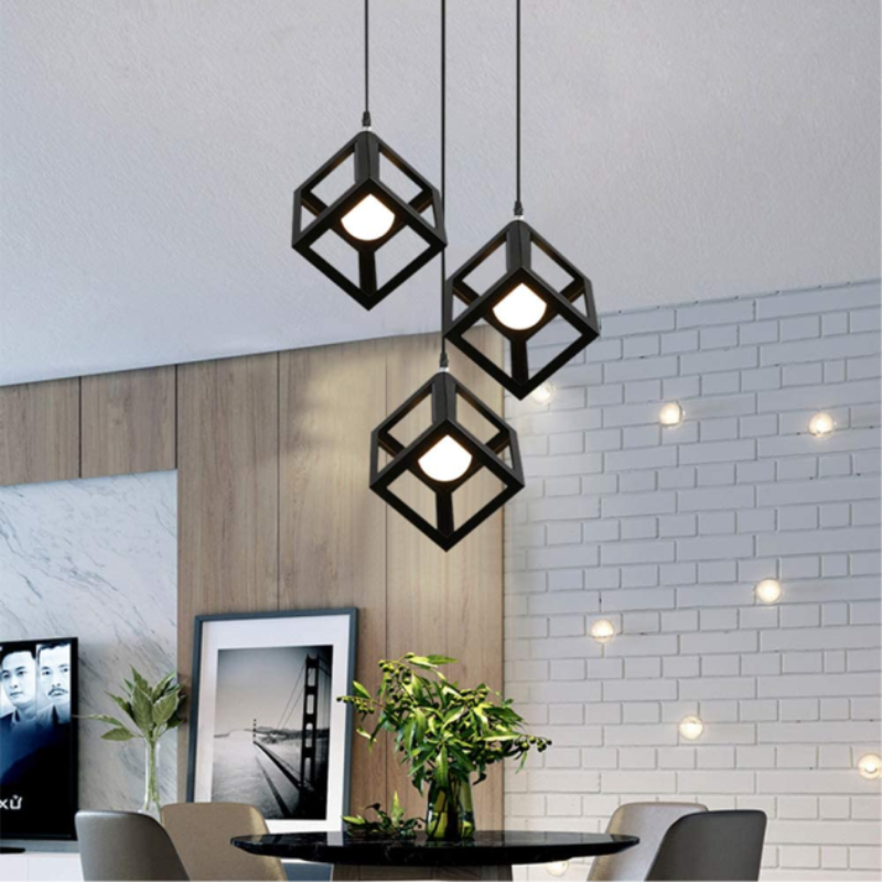 3in1 Square Hanging Lamp