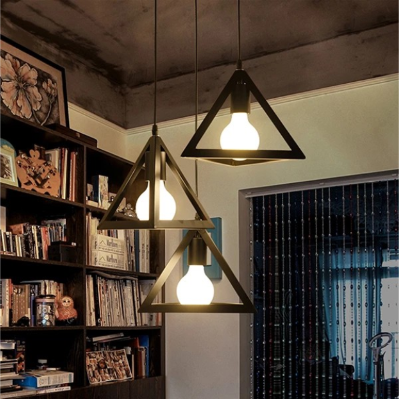 3in1 Triangle Hanging Lamp