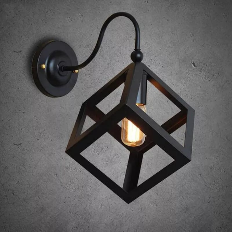 Square Shaped Wall Lamp