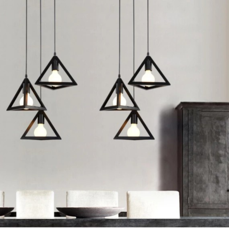 3in1 Triangle Hanging Lamp