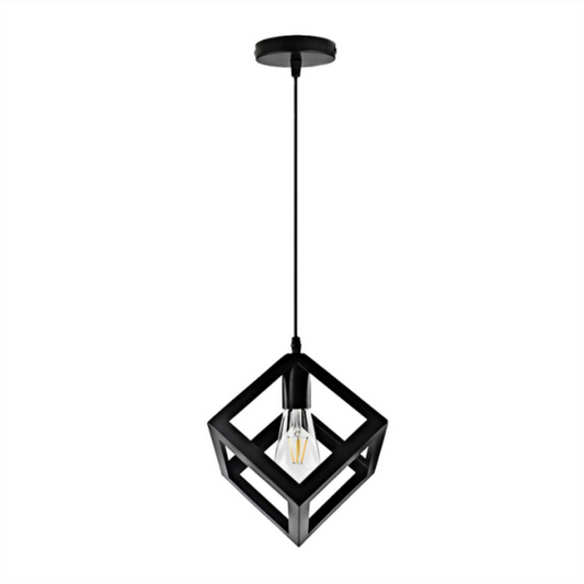 Single Square Hanging Lamp