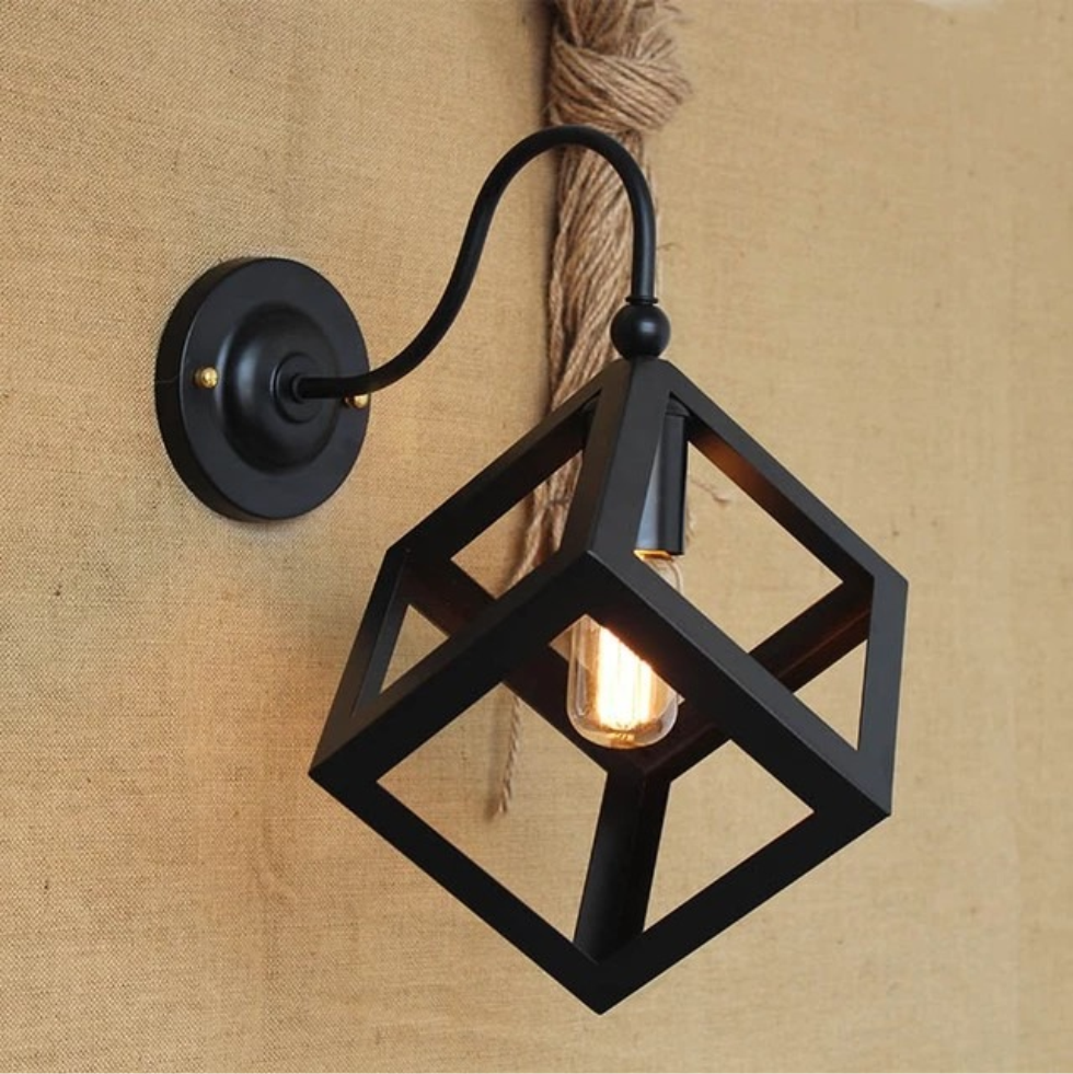 Square Shaped Wall Lamp