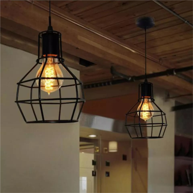 Nest wire cage Hanging Lamp