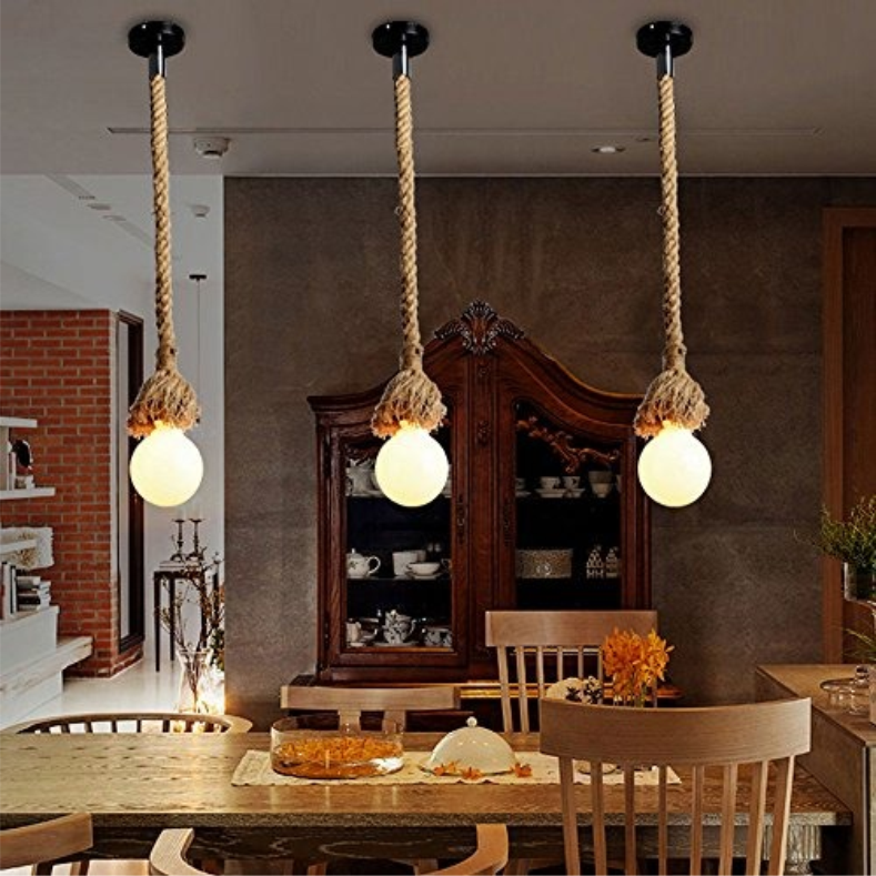 Rope Hanging Light