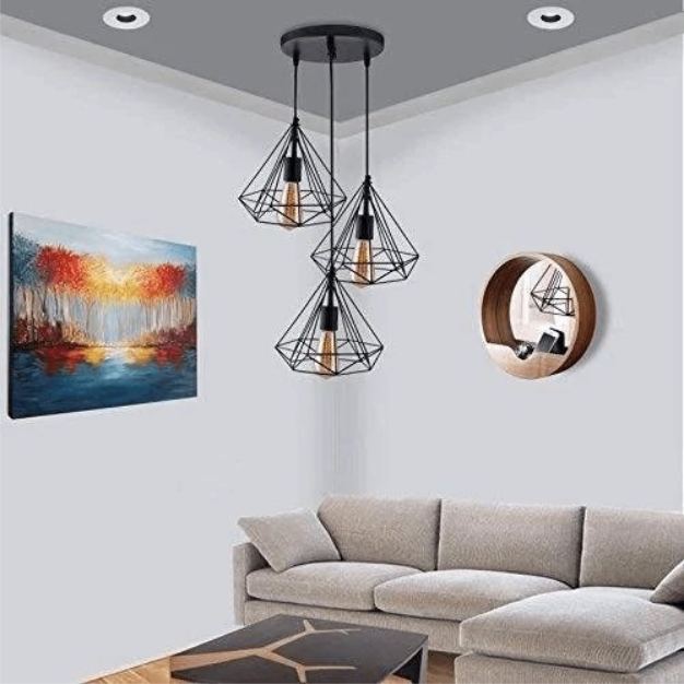 3in1 Diamond Hanging Lamp