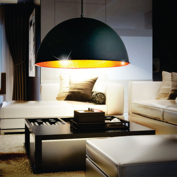 Dome Shaped Hanging Lamp