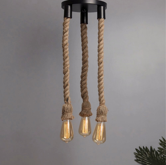 3in1 Rope Hanging Light