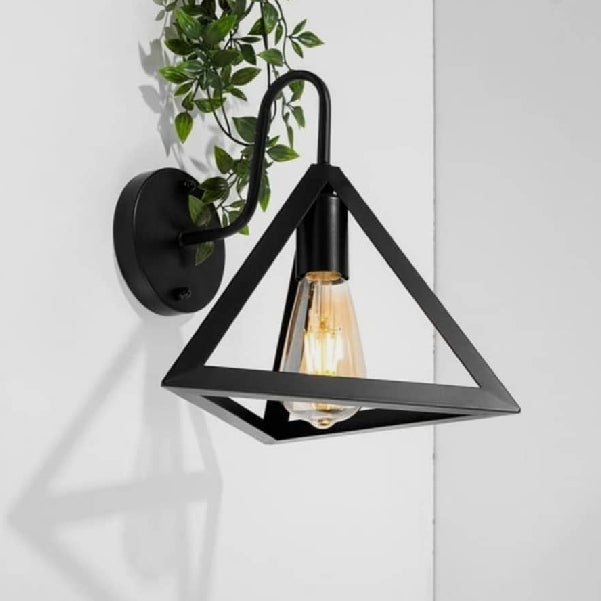 Triangle Shaped Wall Lamp