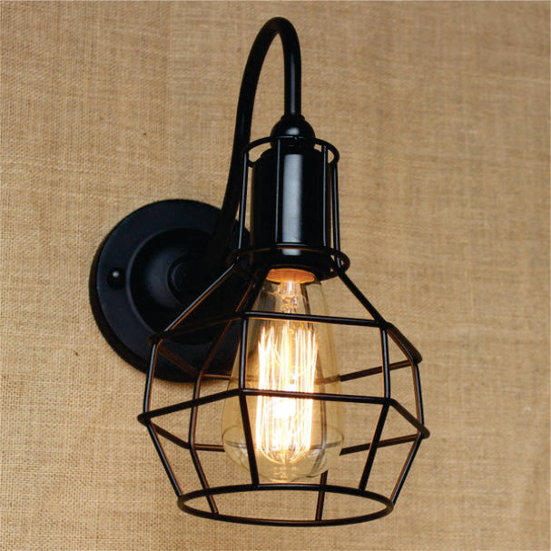 Nest wire cage Wall Lamp