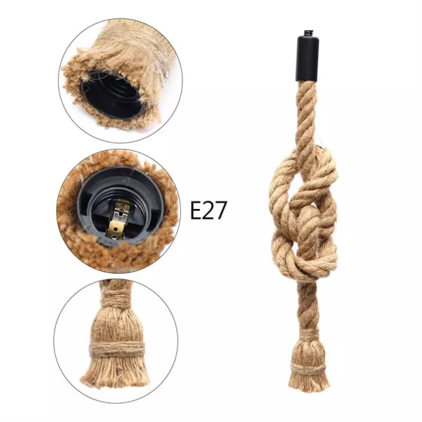 3in1 Rope Hanging Light