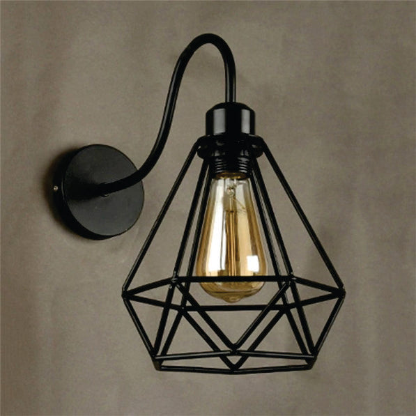 Diamond Shaped Wall Lamp