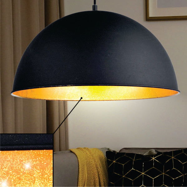 Dome Shaped Hanging Lamp