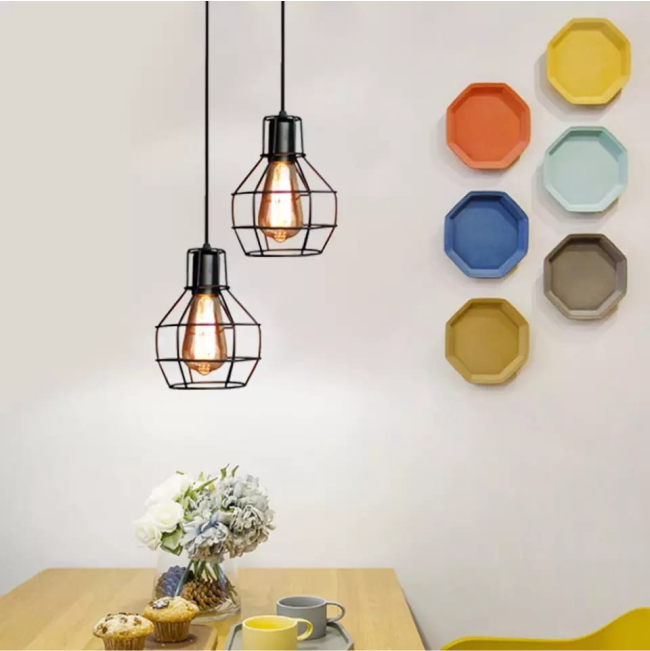 Nest wire cage Hanging Lamp